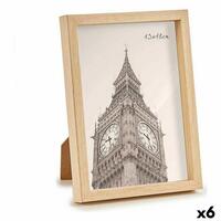 Fotoramme 15,6 x 2 x 20,7 cm Brun Plastik (6 enheder)