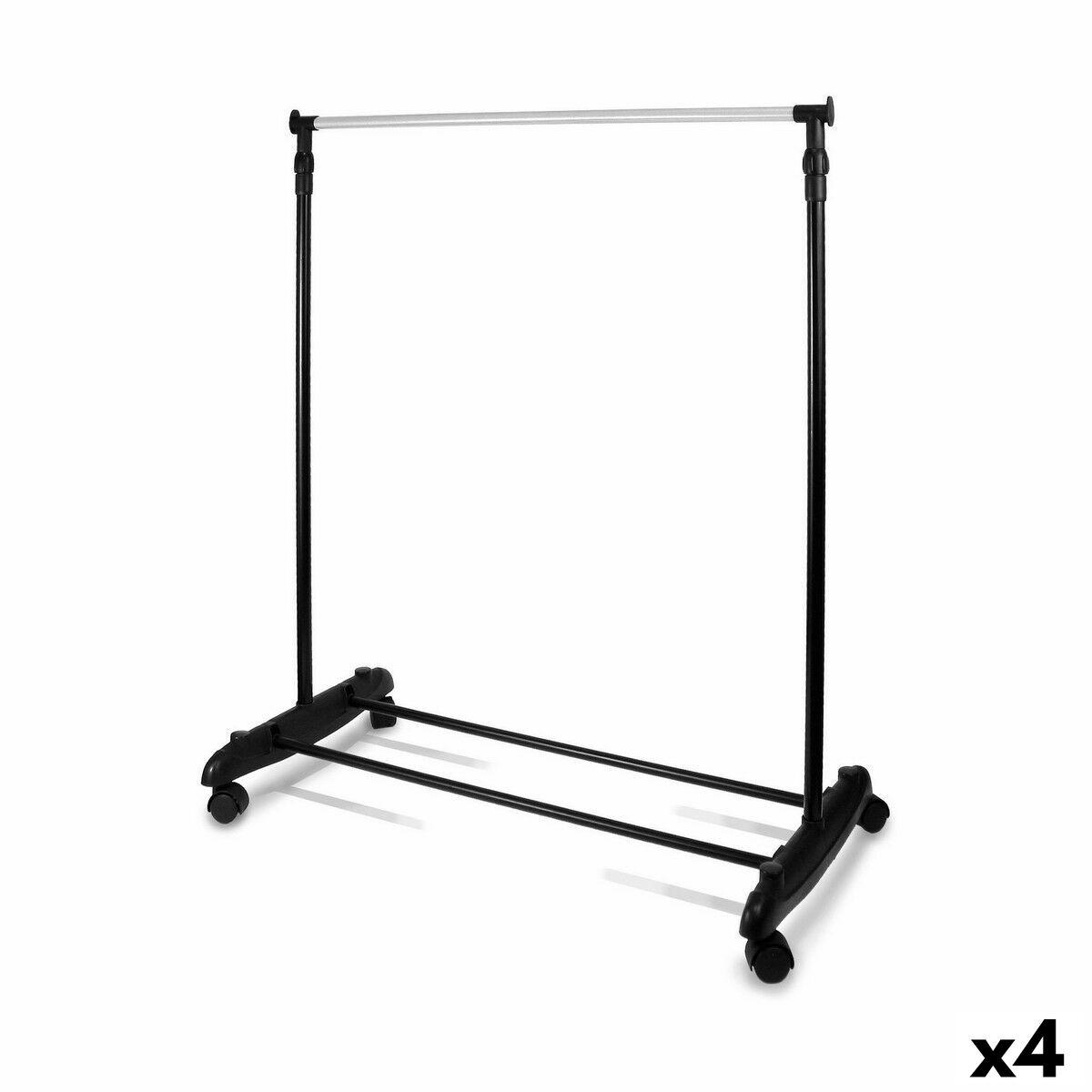 Confortime knagerække på hjul - forlængbar 82 × 42 × 90-160 cm (4 stk.)