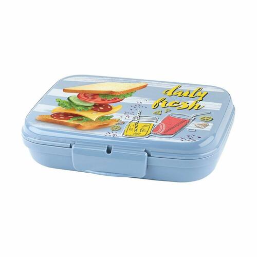 Madkasse til Sandwich Titiz Plastik 600 ml 16 x 12 x 4 cm (24 enheder)