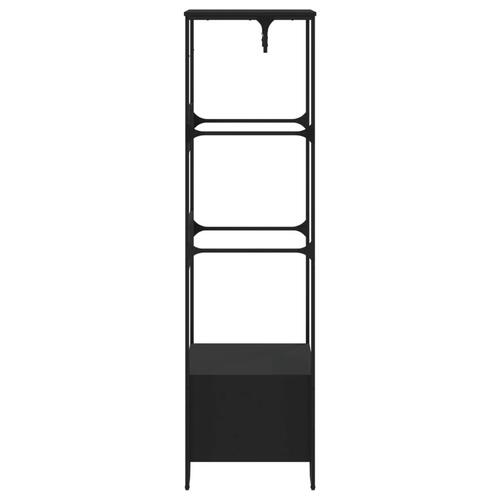 Klædeskab 90x50x180 cm konstrueret træ