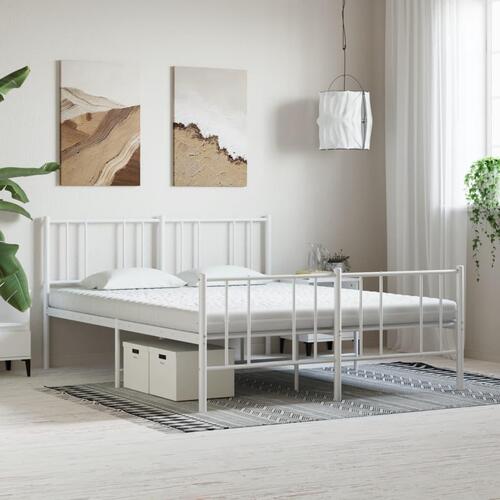 Skummadras 200x210 cm 7 zoner hårdhed 20 ILD hvid