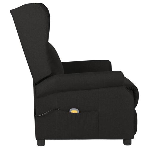 Massagestol stof sort