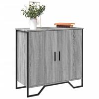 Skænk 78x35,5x74,5 cm konstrueret træ grå sonoma-eg