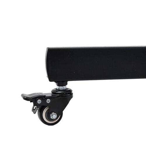 Tv-stativ med hjul til 32-70" maks. VESA 600x400 mm 50 kg