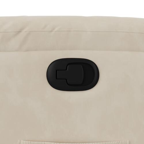 Lænestol mikrofiberstof beige
