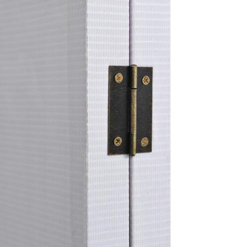 Foldbar rumdeler 228 x 170 cm New York by Day sort og hvid
