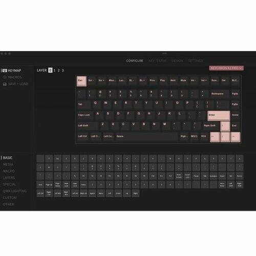 Tastatur Keychron Sort