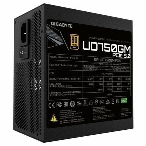 Strømforsyning Gigabyte GP-UD750GM PG5 750 W 80 Plus Gold