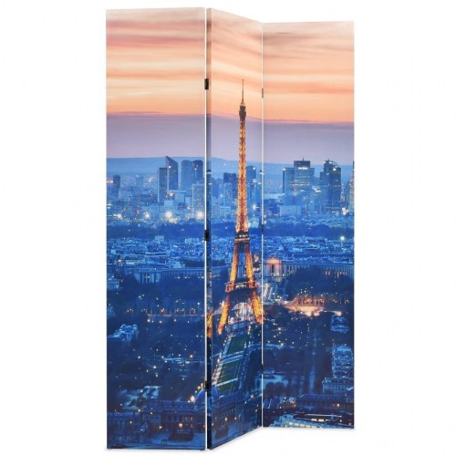 Foldbar rumdeler 120 x 170 cm Paris by Night