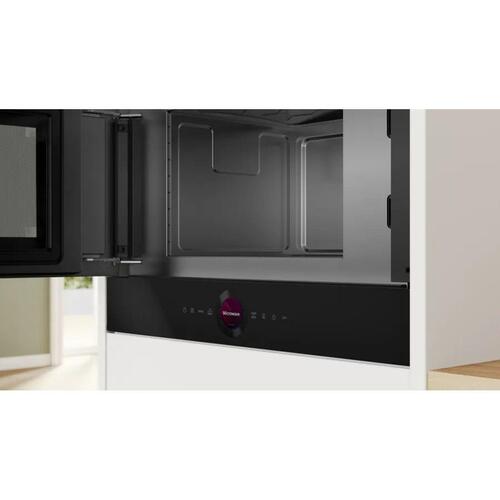 Mikrobølgeovn med Grill BOSCH BFL7221B1 Sort 900 W 21 L