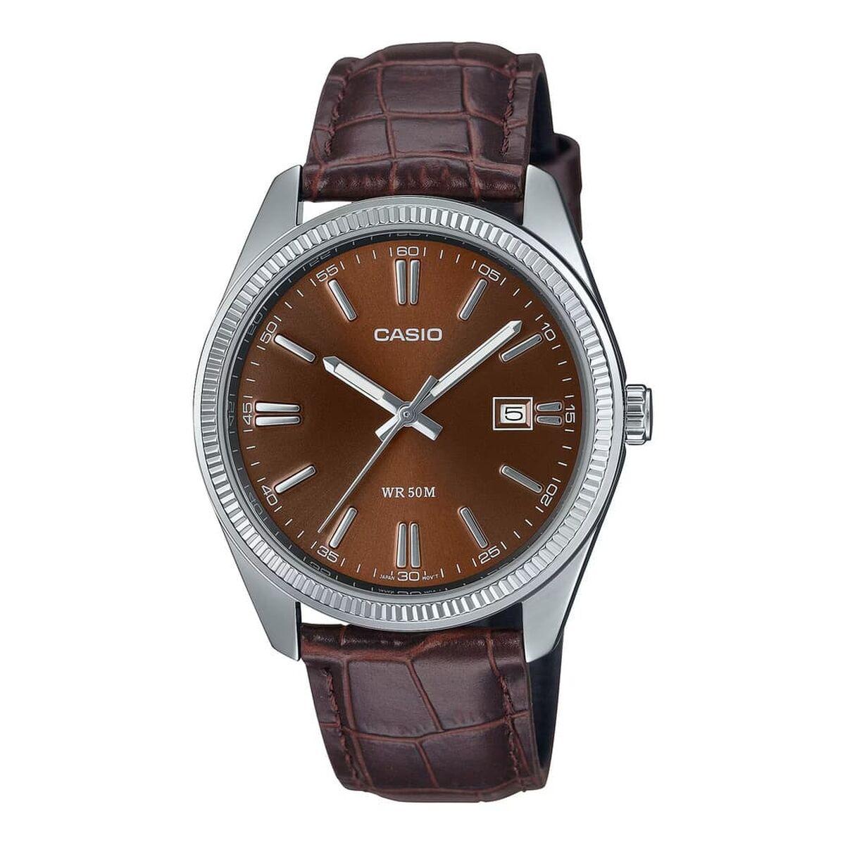 Casio herreur MTP-1302PL-5AVEF med brun skive