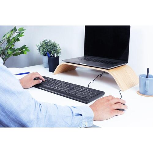 Tastatur og mus Trust 23970 Sort Qwerty US