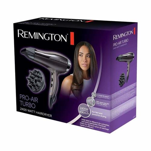 Hårtørrer Remington D5220 Sort 2400 W
