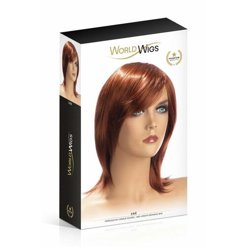 Paryk World Wigs Rød