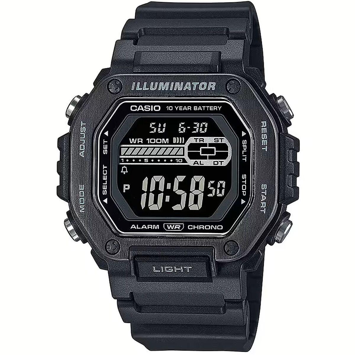 Casio herreur MWD-110HB-1BVEF - sort digitalt armbåndsur