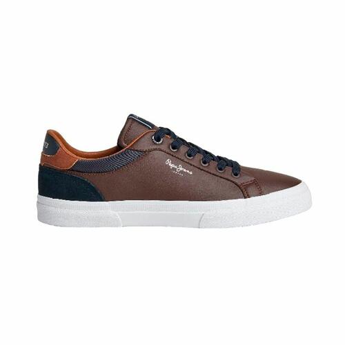 Herre sneakers Pepe Jeans Kenton Court Brun 42