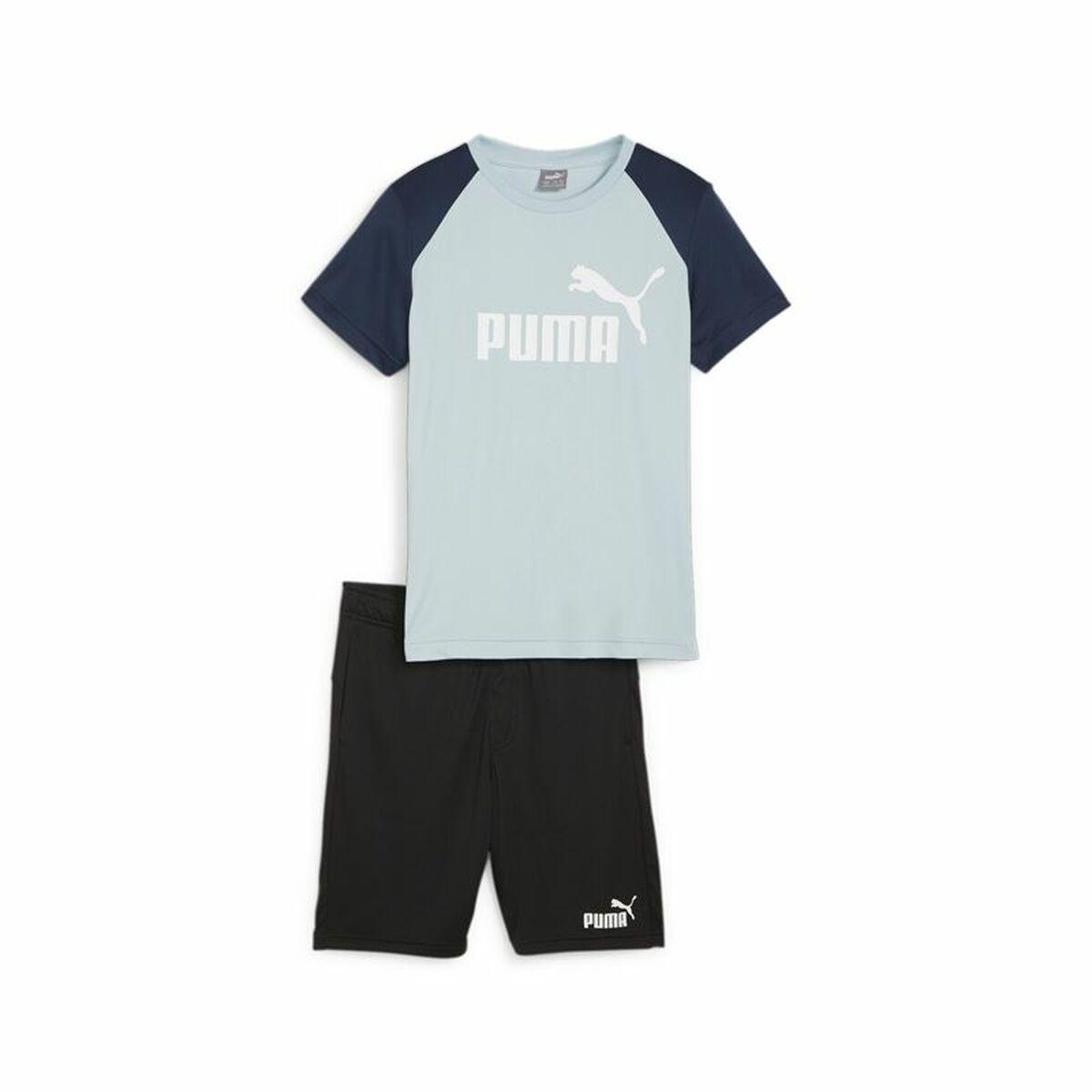 Sportstøj til Børn Puma Short Multifarvet 7-8 år