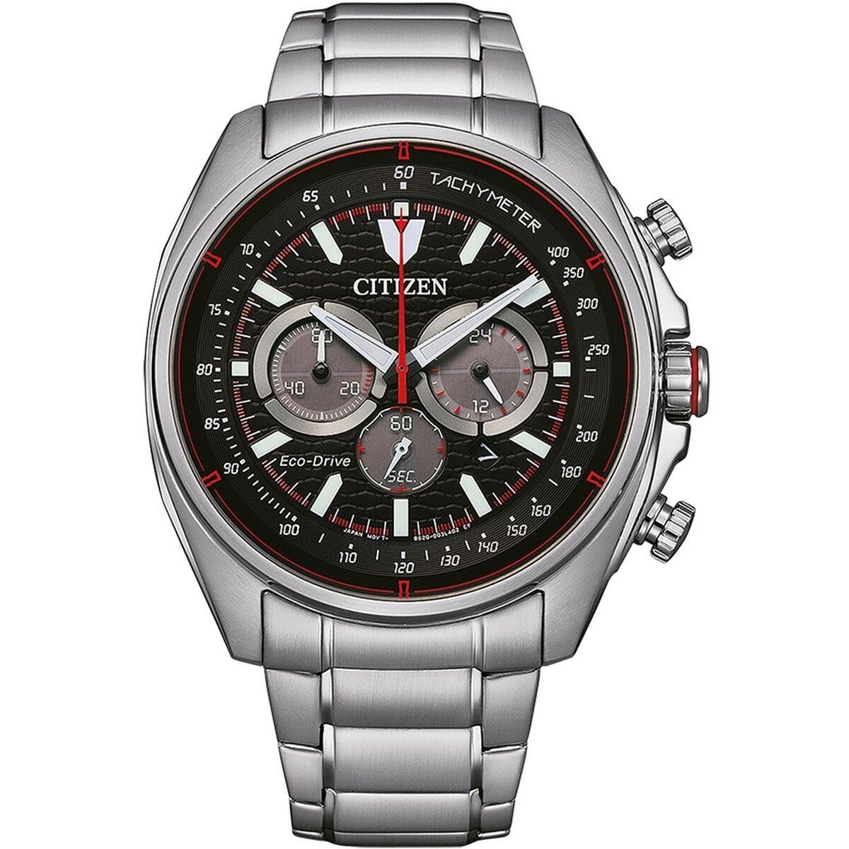 Citizen herreur Sport Crono Eco-Drive 45 mm - rustfrit stål