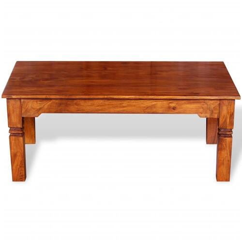 Sofabord 110x60x45 cm massivt træ