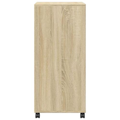 Rullebord 55x40x91 cm konstrueret træ sonoma-eg