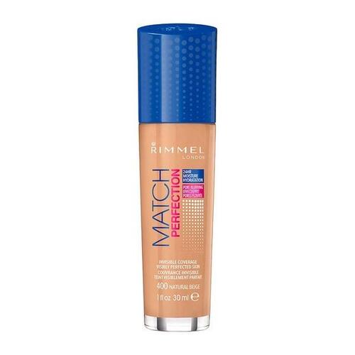 Flydende makeup foundation Match Perfection Rimmel London (30 ml) 201 - classic beige 30 ml