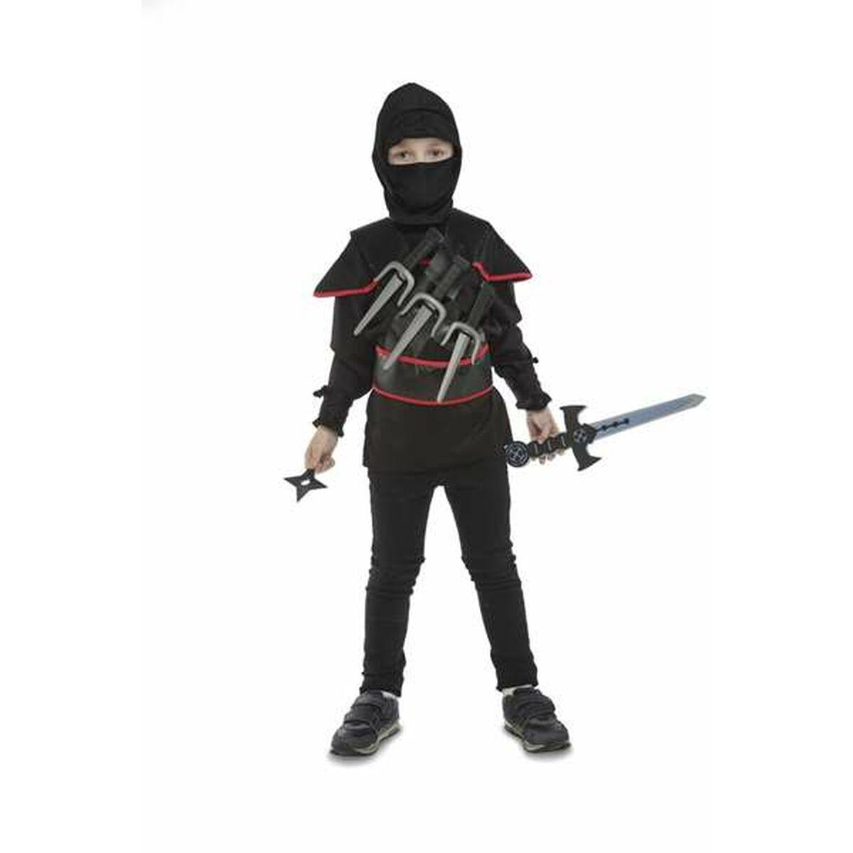 Ninja kostume til børn, 5 dele - 5-7 år