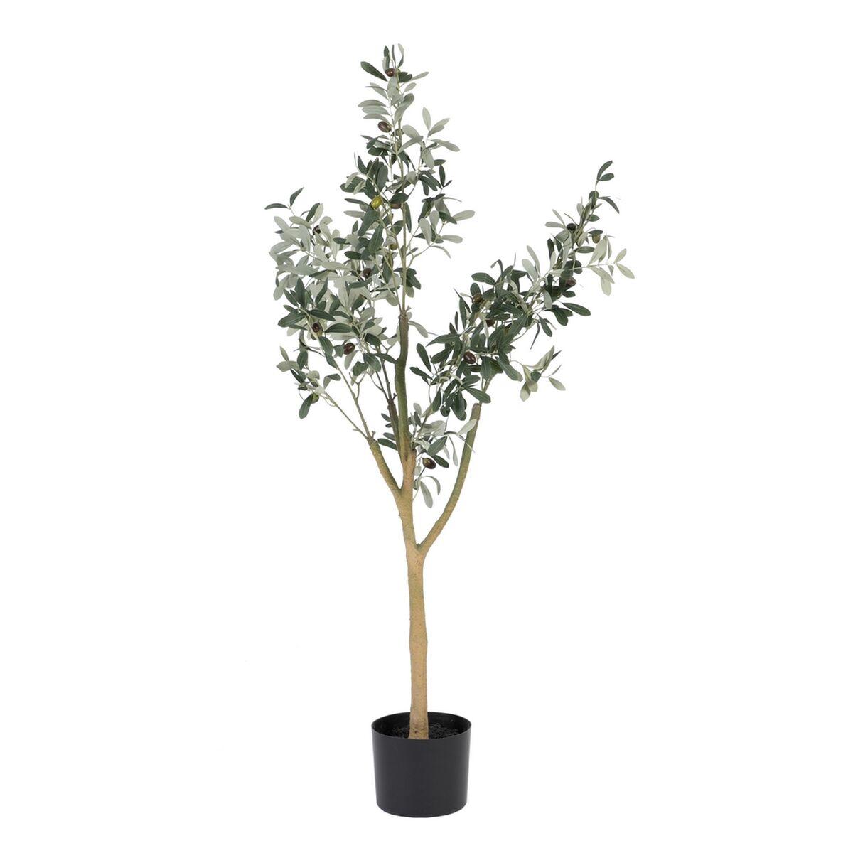 Dekorativ plante Polyester Polyetylen Oliven 55 x 60 x 112 cm