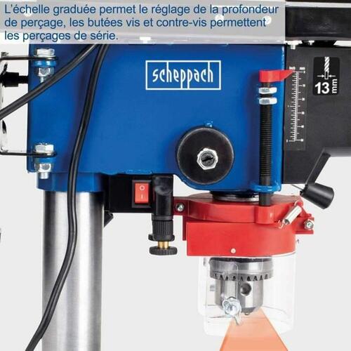 Søjlebor Scheppach DP16VLS 500 W