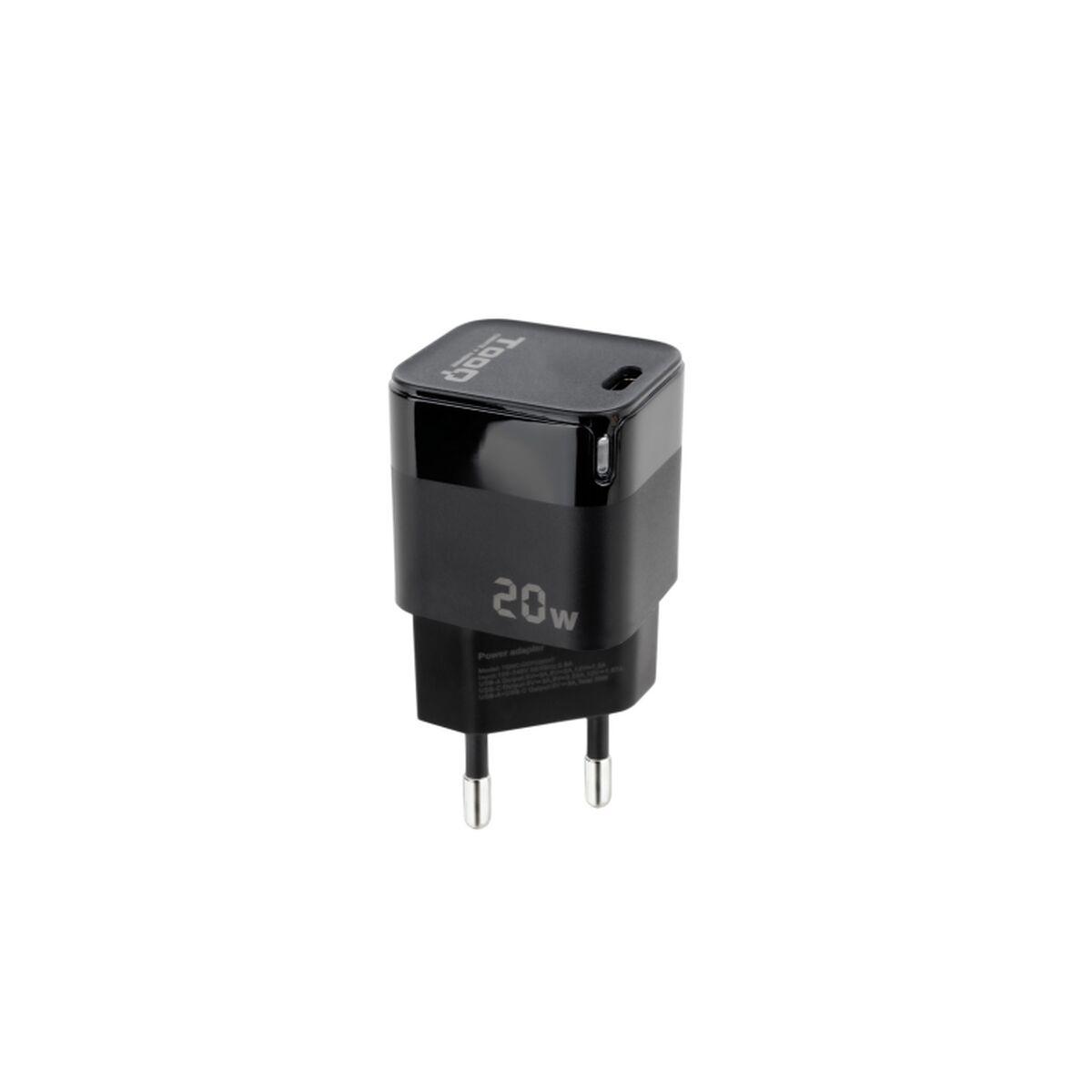 Vægoplader TooQ TQWC-PD20 Sort 20 W (1 enheder)