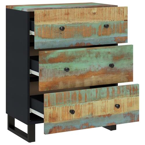 Skænke 2 stk. 60x33x75 cm massivt genbrugstræ