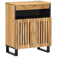 Skænk 60x34x75 cm massivt ru mangotræ