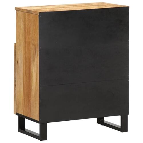 Skænk 60x34x75 cm massivt ru mangotræ