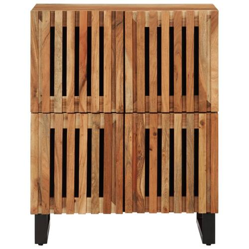 Skænk 60x34x75 cm massivt akacietræ