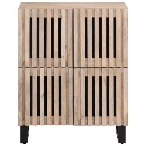 Skænk 60x34x75 cm massivt mangotræ