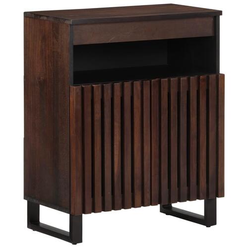 Skænk 60x34x75 cm massivt mangotræ brun