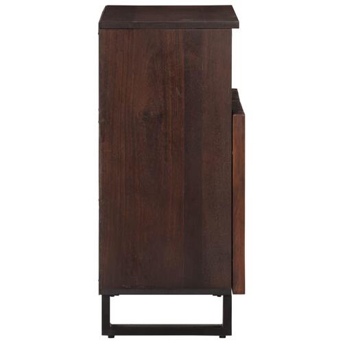 Skænk 60x34x75 cm massivt mangotræ brun