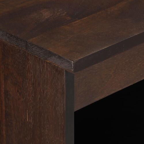Skænk 60x34x75 cm massivt mangotræ brun