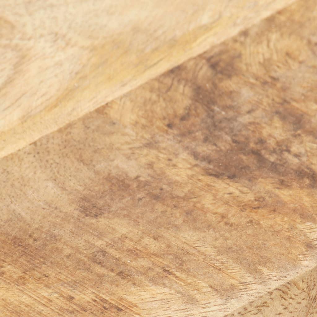 Bordplade 15-16 mm 70x60 cm massivt mangotræ