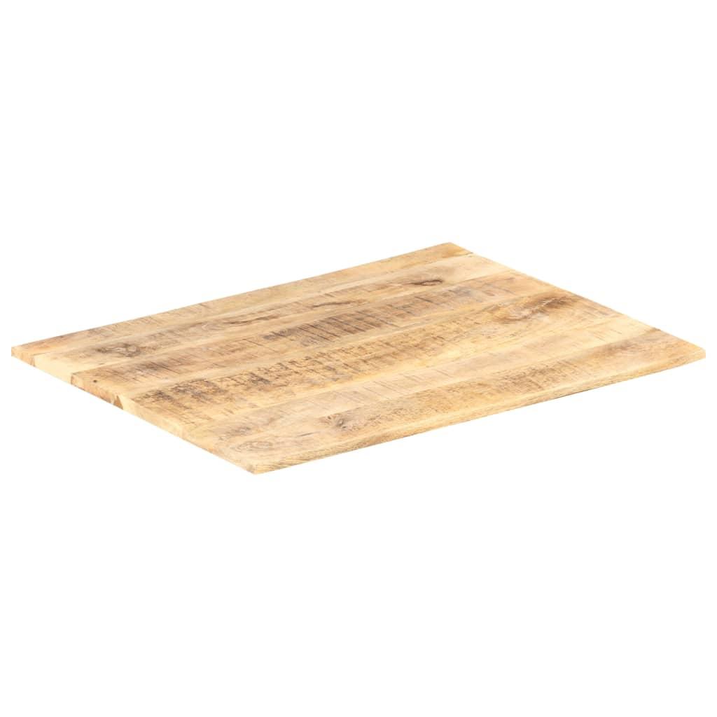Bordplade 15-16 mm 70x60 cm massivt mangotræ