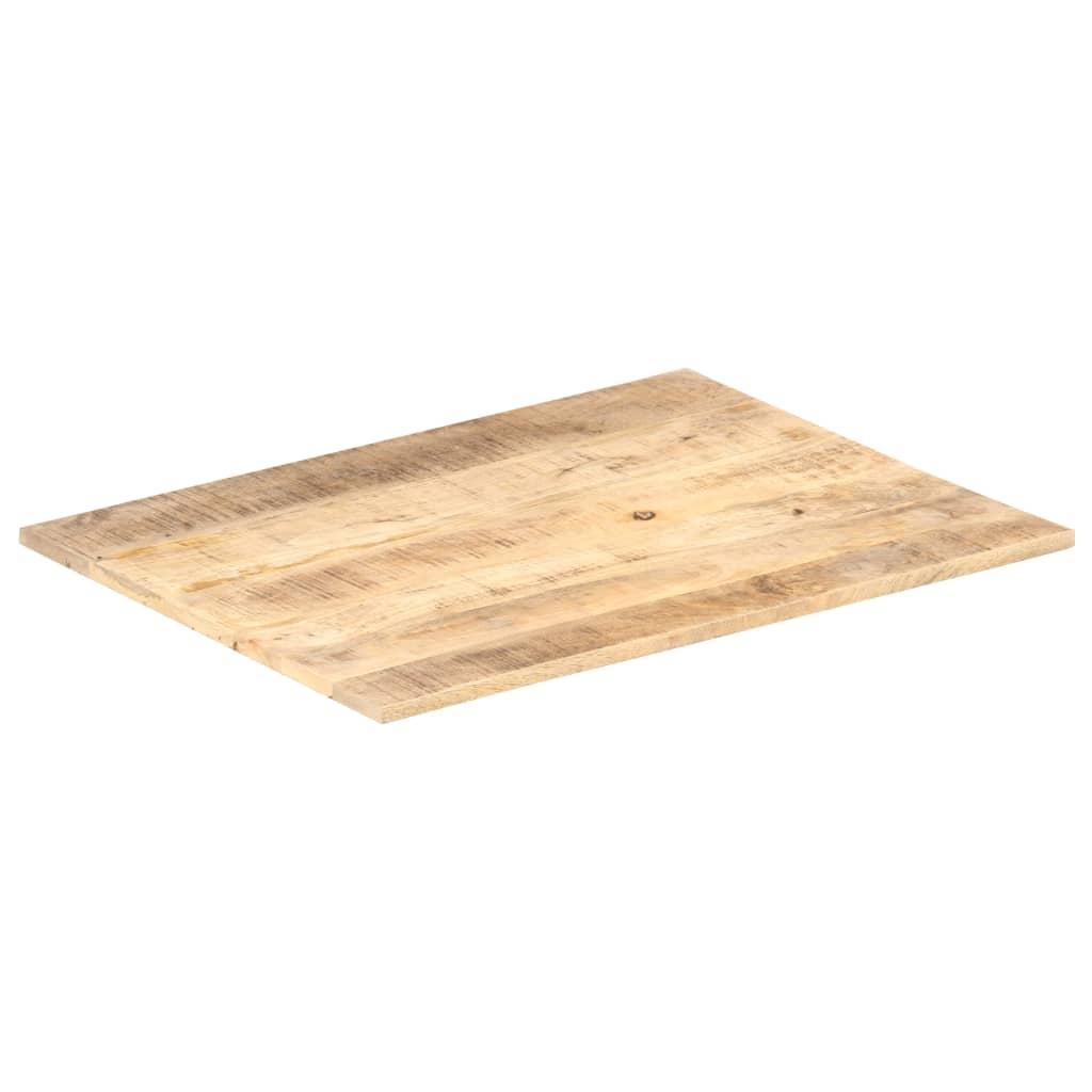 Bordplade 15-16 mm 70x60 cm massivt mangotræ