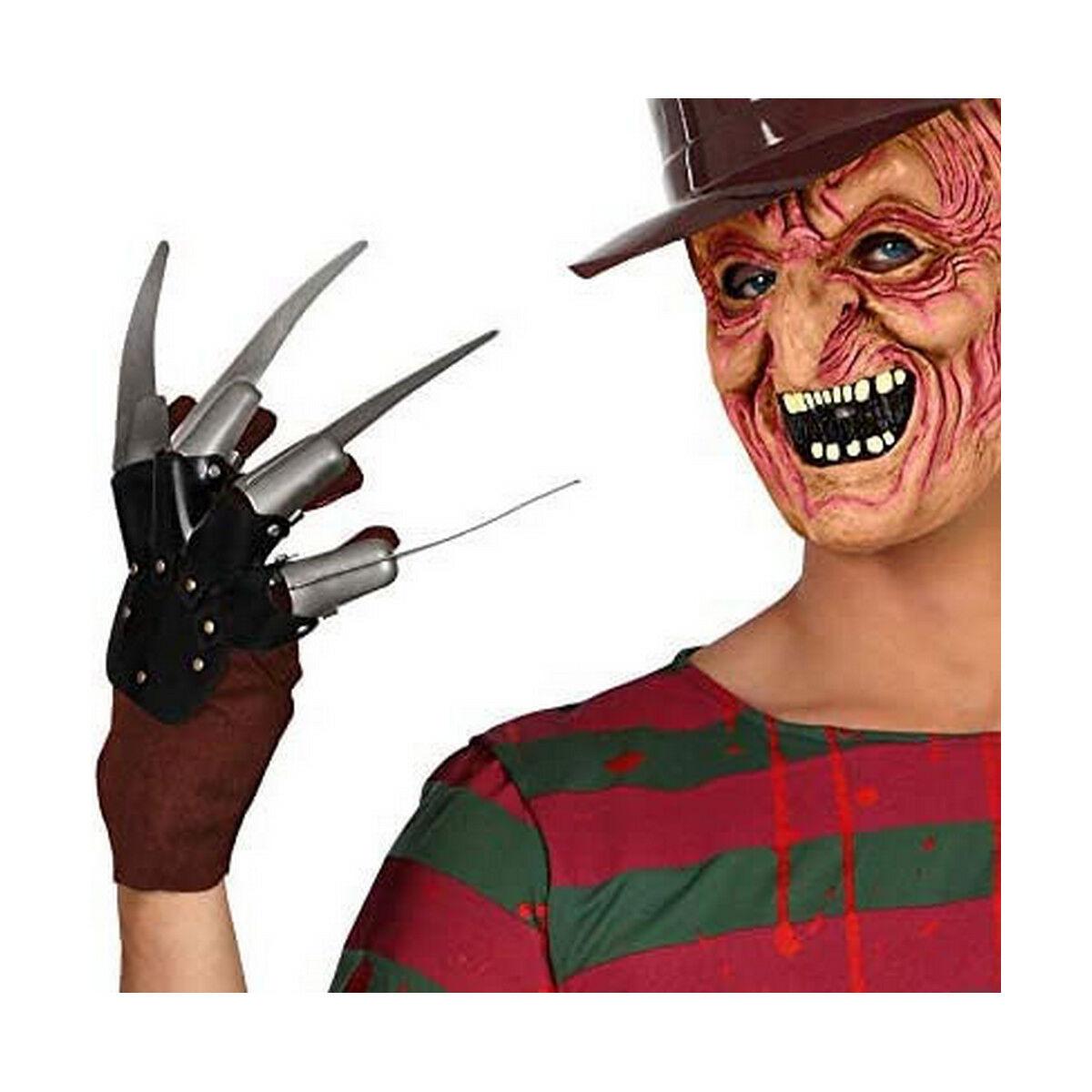 Halloween handsker - brun, unisex til voksne