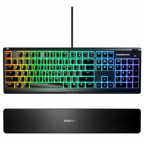 Gaming-tastatur SteelSeries Apex 3 Qwerty portugisisk