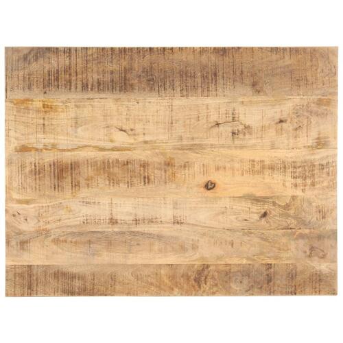 Bordplade 25-27 mm 90x70 cm massivt mangotræ