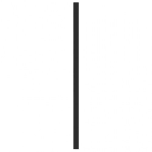 Skabshåndtag 10 stk. 320 mm rustfrit stål sort