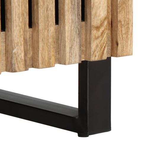 Tv-bord 100x34x46 cm massivt ru mangotræ