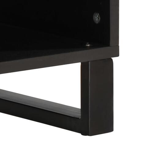Tv-bord 80x34x46 cm massivt akacietræ