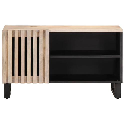 Tv-bord 80x34x46 cm massivt mangotræ