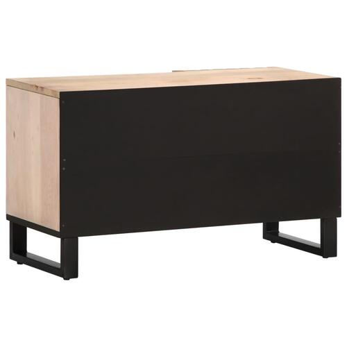Tv-bord 80x34x46 cm massivt mangotræ