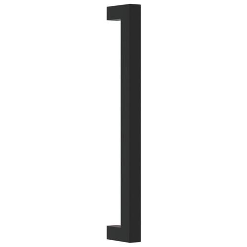 Skabshåndtag 20 stk. 192 mm rustfrit stål sort