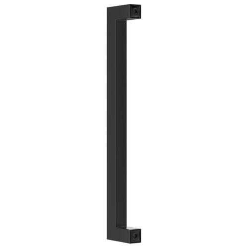 Skabshåndtag 20 stk. 192 mm rustfrit stål sort